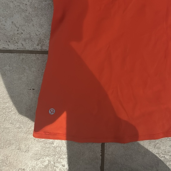 Lululemon red square neck workout tank (size 6) - Picture 6 of 9